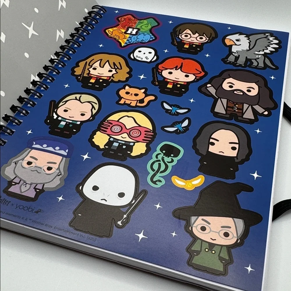 Harry Potter x Yoobi Journal Notebook w/ Sticker Sheet